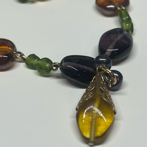 #27 Vintage Statement necklace and earring set - Picture 2 of 4